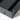 Black organizer tray for center console with molded sides and textured insert