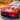 UV-reactive headlight bar film covers with smoked tint on red car