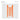 Mango orange Alcantara door panel trim inserts with ambient light cutouts (set of 4).