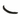 V-style carbon fiber rear spoiler, matte black