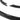 Carbon fiber weave front lip spoiler set pieces with mounting studs