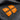 Orange Alcantara door button wrap sticker set with white speaker icons, 4-piece