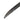 Single carbon fiber trim strip with dark textured weave finish