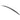 Long carbon fiber trim piece with dark crosshatch weave pattern