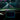 Custom-fit LED ambient neon light strip, green glow across dashboard edge