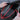 Tesla side mirror cover with carbon fiber pattern and curved cutout detail