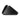 Single dark carbon-fiber mirror cap with textured pattern, matte look