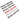 Dual motor emblem decal set with multiple color styles on a single sheet