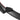 Front lip spoiler kit for Tesla Model 3—gloss black ABS front corner section detail