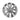 Silver 18-inch wheel cover, multi-spoke aero rim protector.
