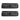 Set of two black under-seat vent grilles with circular Y emblem, ABS plastic