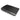 Dark carbon fiber armrest cover with woven pattern and glossy trim line