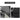 Carbon fiber rear console base cover shown in comparison, black weave on panel