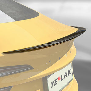 Tesla Model 3 Highland Carbon Fiber Spoiler | Older Performance Style