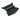 Black rear trunk soundproof mat set with molded panels and fastener holes