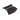 Black rear trunk soundproof mat with red trim accents and molded compartments
