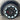 20-inch wheel rim protector installed on a car wheel with black and silver spokes