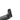 Black roof rack end cap with mounting bracket and threaded hardware