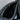 Black door sill protector insert with textured pattern across the door entry channel