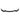 Front lip spoiler kit for Tesla Model 3—gloss black ABS front lip with red trim lines