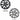 18-inch aero wheel cover with star spokes, satin black and satin silver