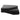 Folded dark front trunk seat cushion with top pad and base section, visible zipper seam.