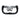 Black yoke steering wheel frame with exposed metal mounting bracket