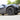 Gun gray wheel cover with multi-spoke Gemini style on car wheel
