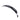 Glossy black trunk spoiler wing with silver trim along the outer edge