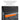 Orange Alcantara door panel overlay with silver edge trim on car door