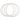Set of nylon wheel rim protectors, white interlocking rings.