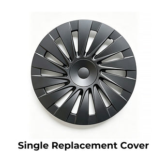 Tesla Induction Style Wheel Covers for Model Y Juniper Standard 18" Aperture Wheels