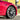 19-inch wheel cover with dark star-spoke pattern and silver ring on front tire