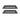 Under-seat vent cover set, dark rectangular with recessed frame and horizontal slots.