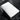 White armrest cover with padded surface and stitched design over the rear console