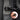 Black door check arm cover with hand installing over door hinge arm