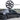 Dark wheel cover with induction center spokes mounted on a side car wheel