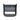 Carbon fiber rear AC outlet cover isolated view with rectangular cutout and mounting holes