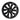OEM Matte Black Hubcaps for 2024 Model 3 19" Navo Wheels