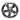 Dark gunmetal multi-spoke 19-inch wheel cover with center logo cap