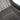 All-weather TPE floor mat with woven carpet-like texture and ridged channels, gray