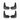 Set of four black mud flaps with brackets and mounting holes