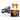 Mango orange dash side panel cover trim, textured triangular insert for dash side.