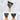 Extendable snow brush and ice scraper with orange bristles and rotating head