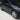 Black ABS side skirt extension along the lower door with a streamlined edge