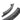 Carbon fiber textured front lip spoiler sections with mounting holes and brackets