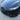 Glossy black front lip spoiler on front bumper, sporty lower air-dam