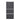 Charcoal gray Alcantara wrap sticker pieces set with three rectangular panels