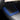 Blue alcantara charging pad frame cover with black center cutout