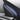 Alcantara front door tweeter trim cover, blue strip detail
